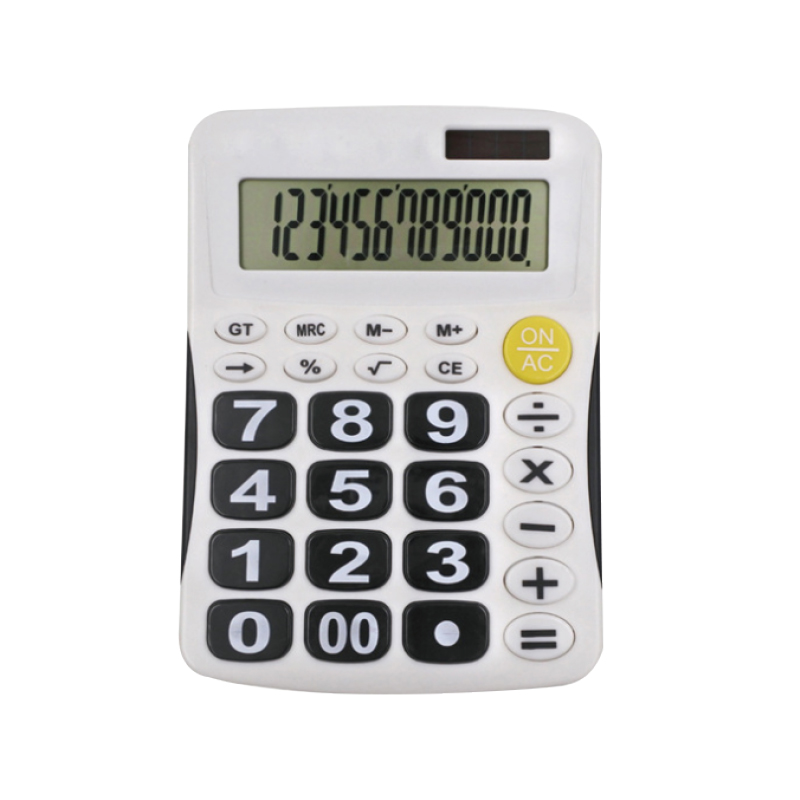 Calculadora de oficina de escritorio de 12 dígitos