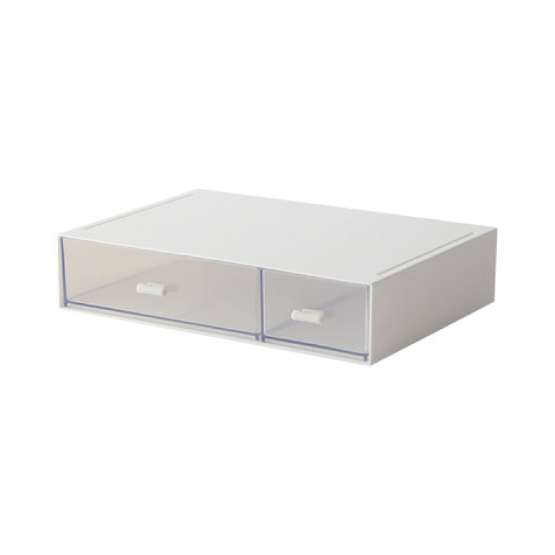 Semi Transparent Drawer Filing Storage Box Drawer