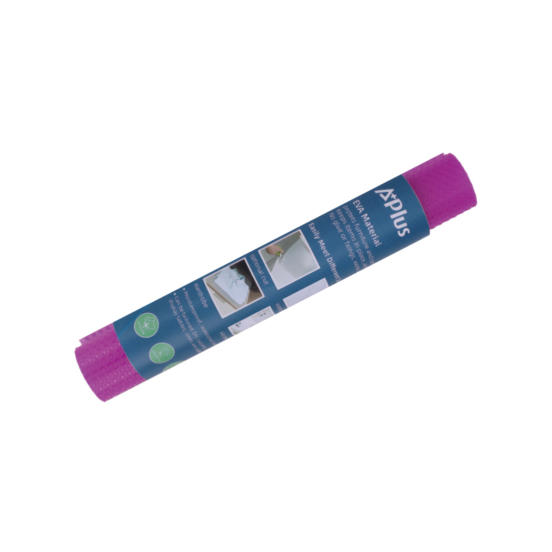 Purple Antibacterial EVA Non-Adhesive Drawer Liners,29cmx45cm