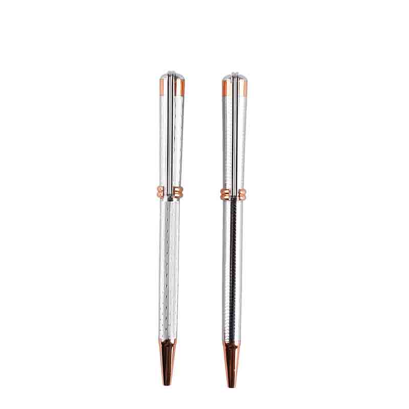 0.7mm/1.0mm Metal Twist Action Ballpoint Pen For Buiness