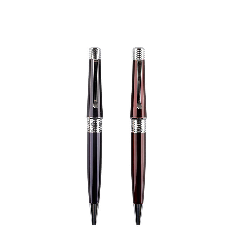Luxury Metal Twistable Ballpoint Pens for Business 0.7mm/1.0mm