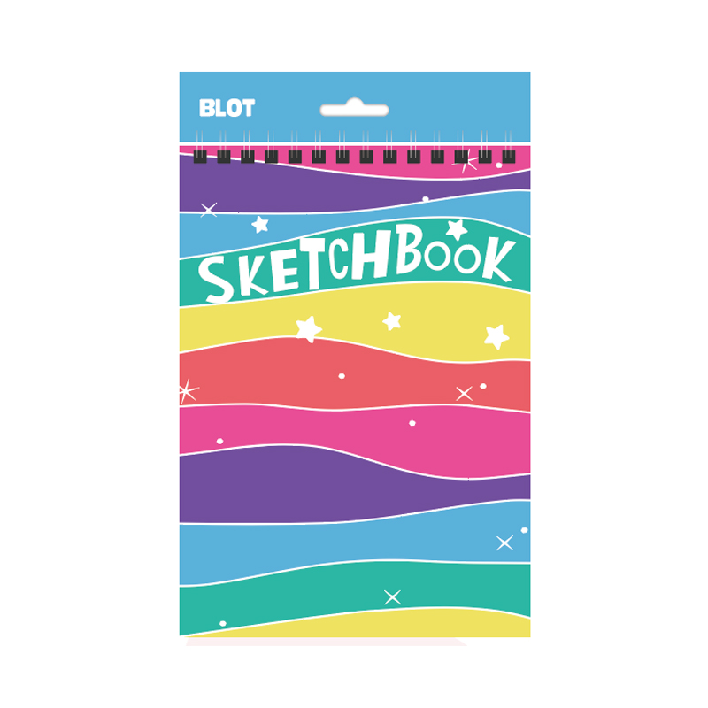 20 Sheets Lined Printing and Blank Pages Sketch Book Wholesale