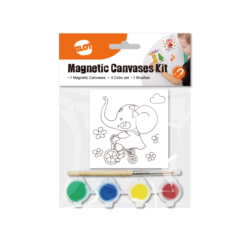 7.5*7.5CM Mini Coloring Filling Magnetic Canvases Kit China Factory