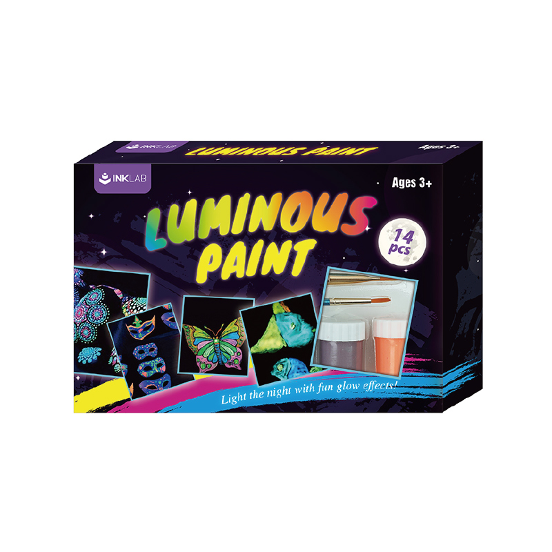 14 Glow in the Dark Luminous Paint for Halloween Decorations