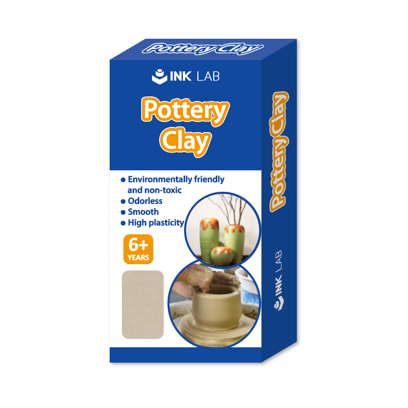 Environmentally Friendly 4 Regular-Color Pottery Clay 750g/PCS