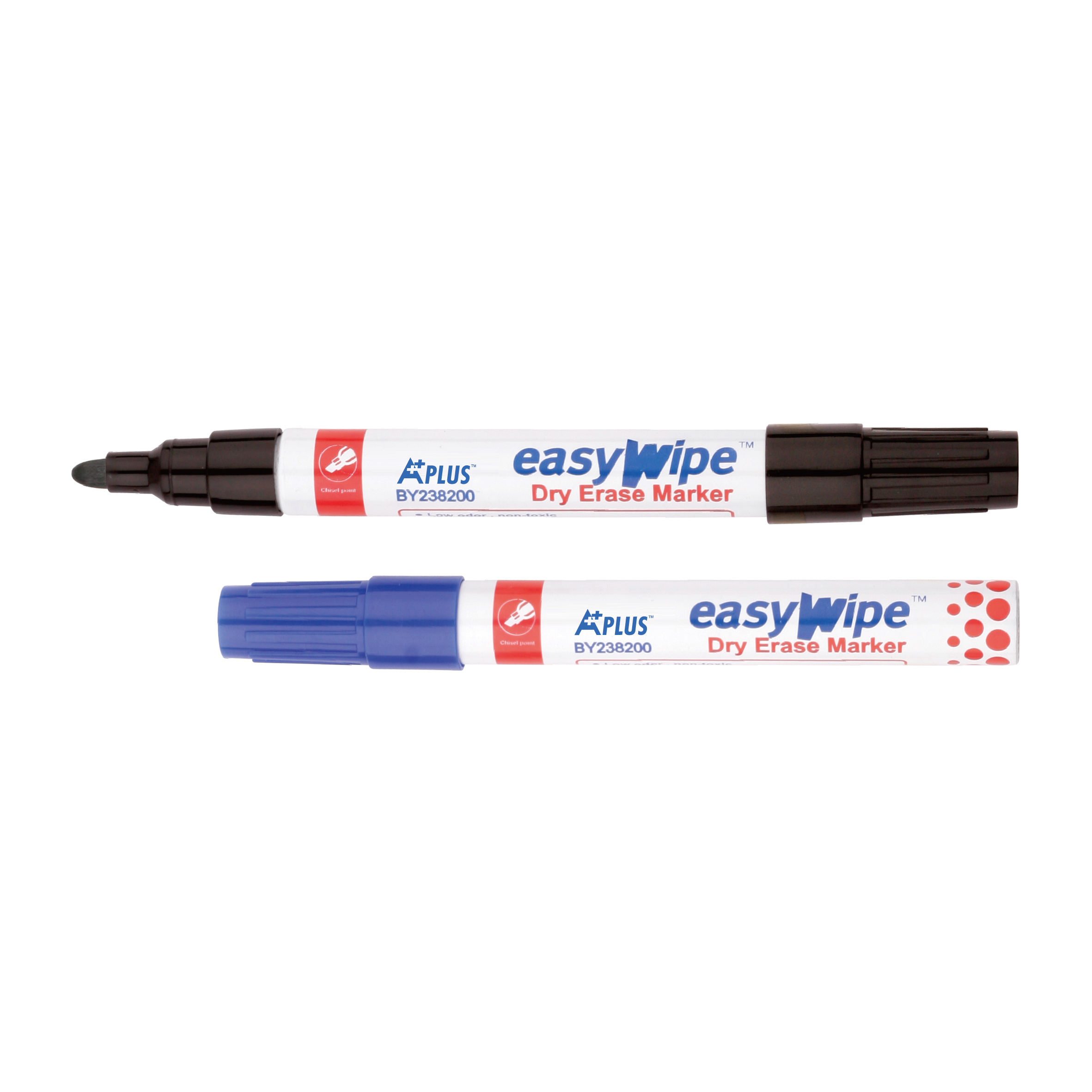 Easy Wipe Red/Black/Blue Whiteboard Marker Aluminum Tube for Glass,3mm