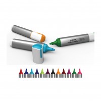 1-4mm/2mm Erase Easily Chisel Bullet Tip Quick Drying Whiteboard Marker