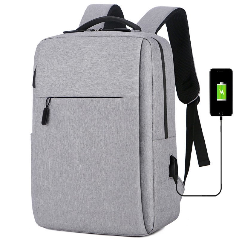 Computer Bag Backpack for Business Office with USB Interface