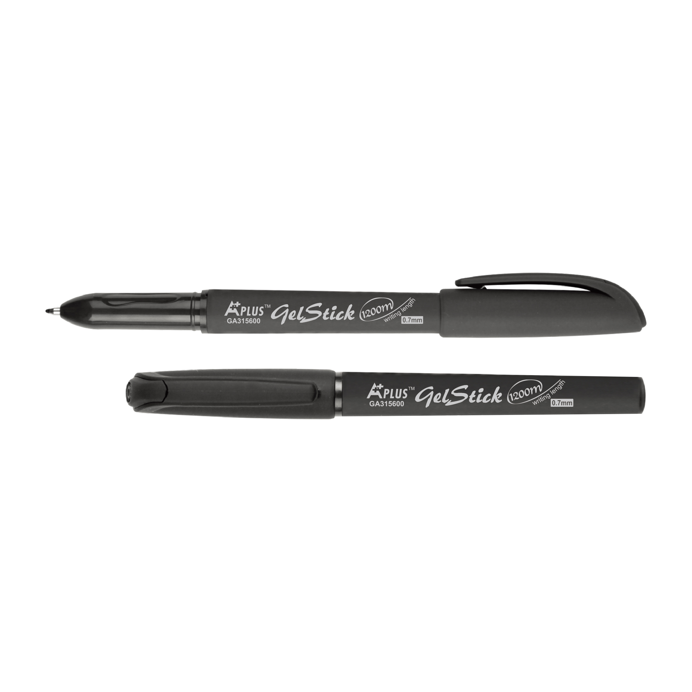 0.7mm Custom Logo Gel Pen For Students Black Ink