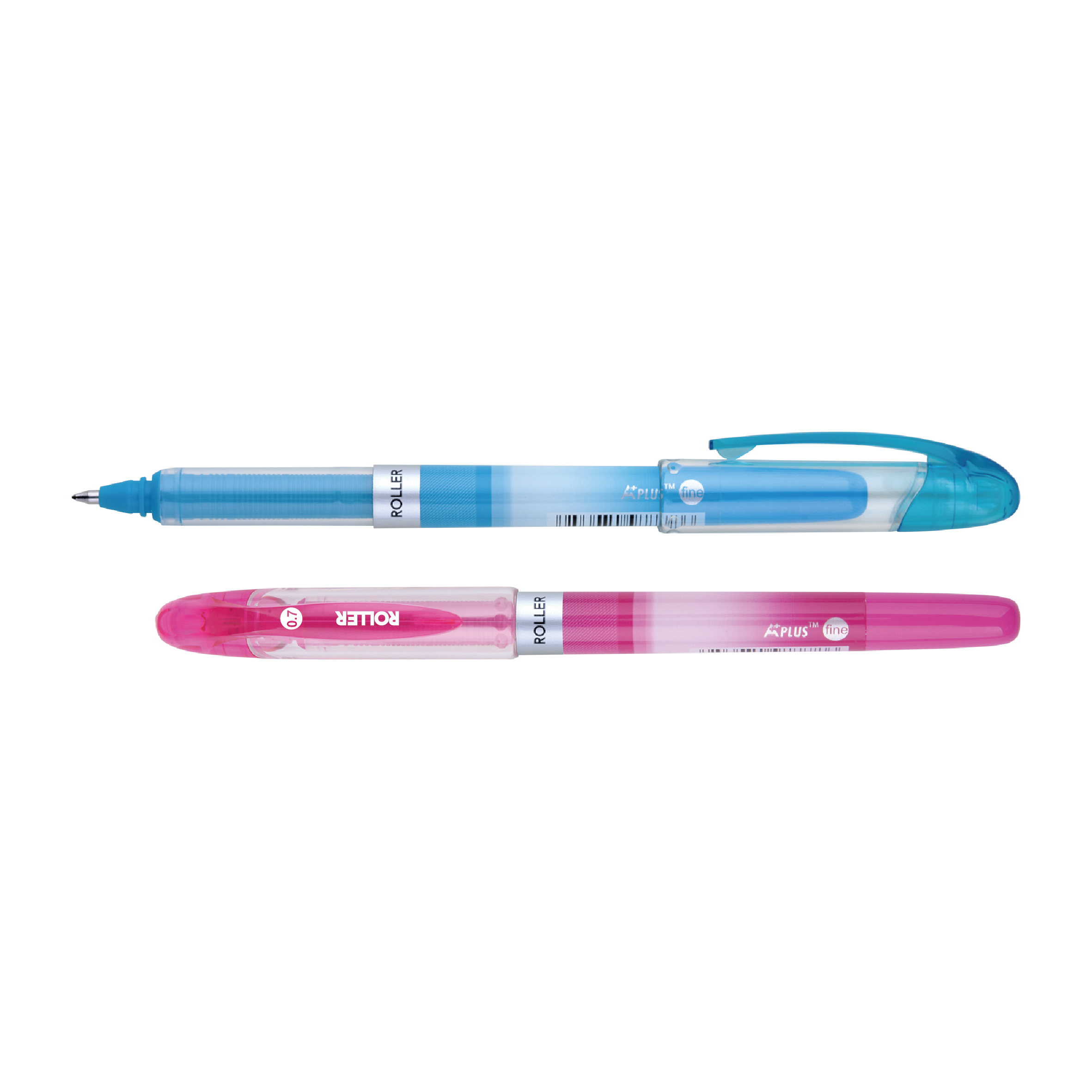 0.7mm/0.5mm Free Ink Roller Pen Medium Tip,Assorted Colors