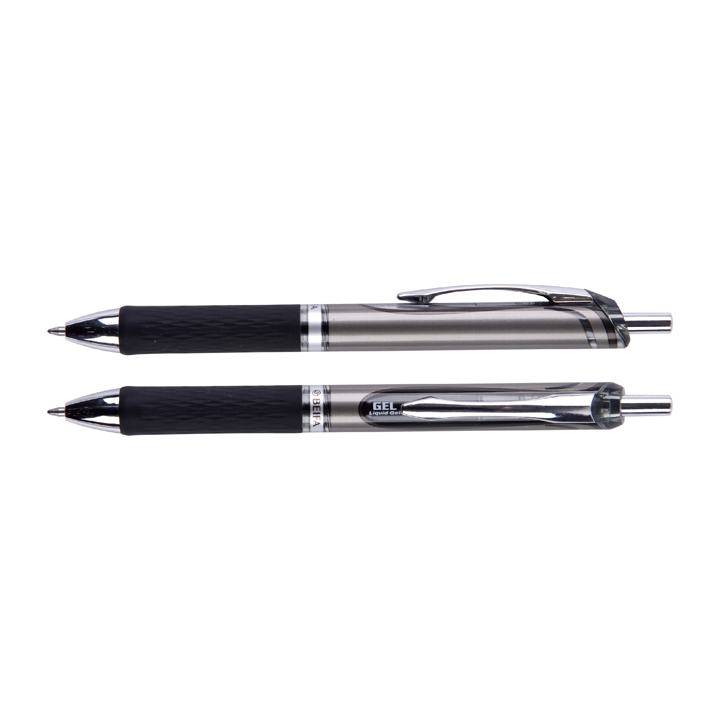 1.0mm/0.7mm Quick Drying Gel Ink Black Gel Pen Pack