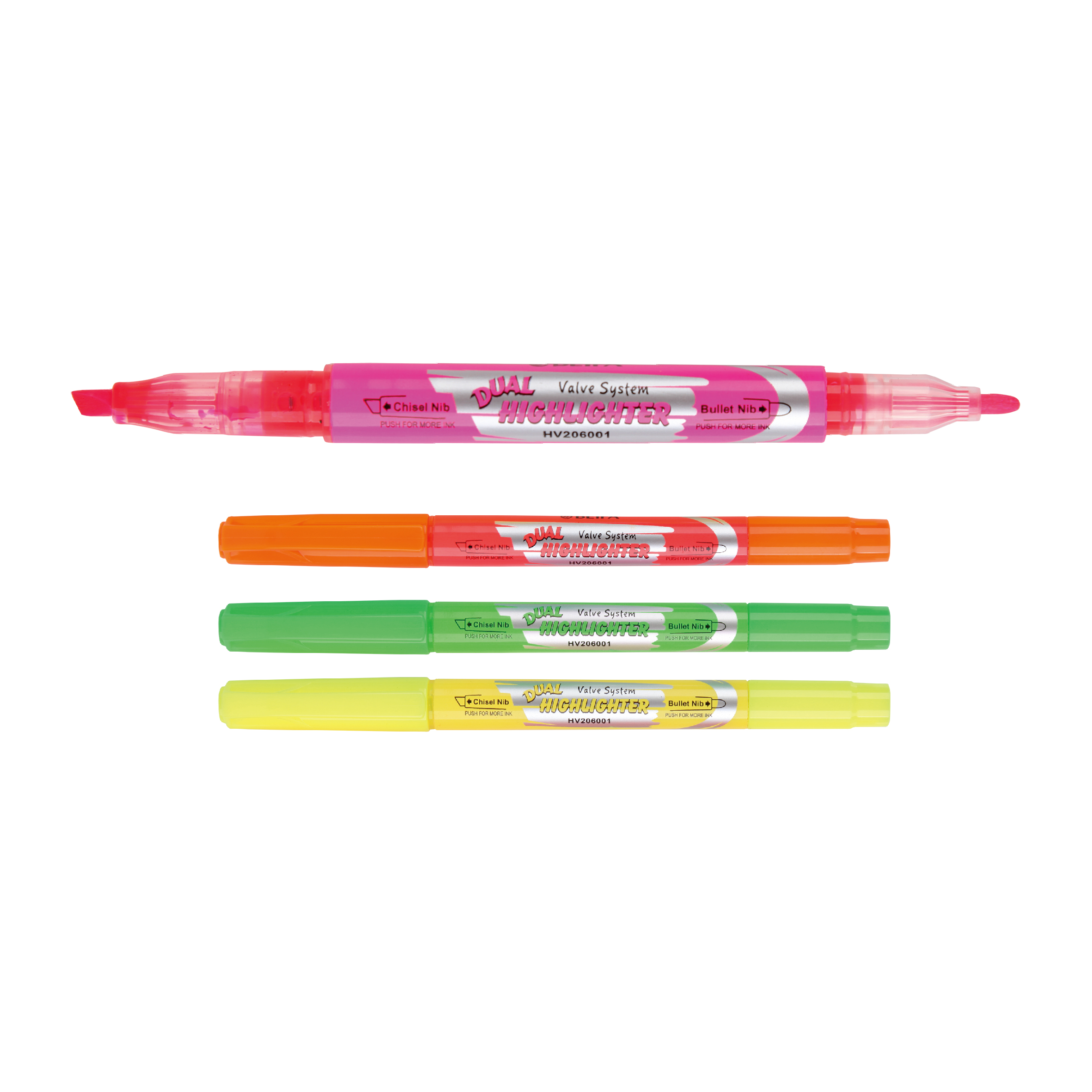 Chinese Factory Dual Tip Highlighter for Making Good Notes