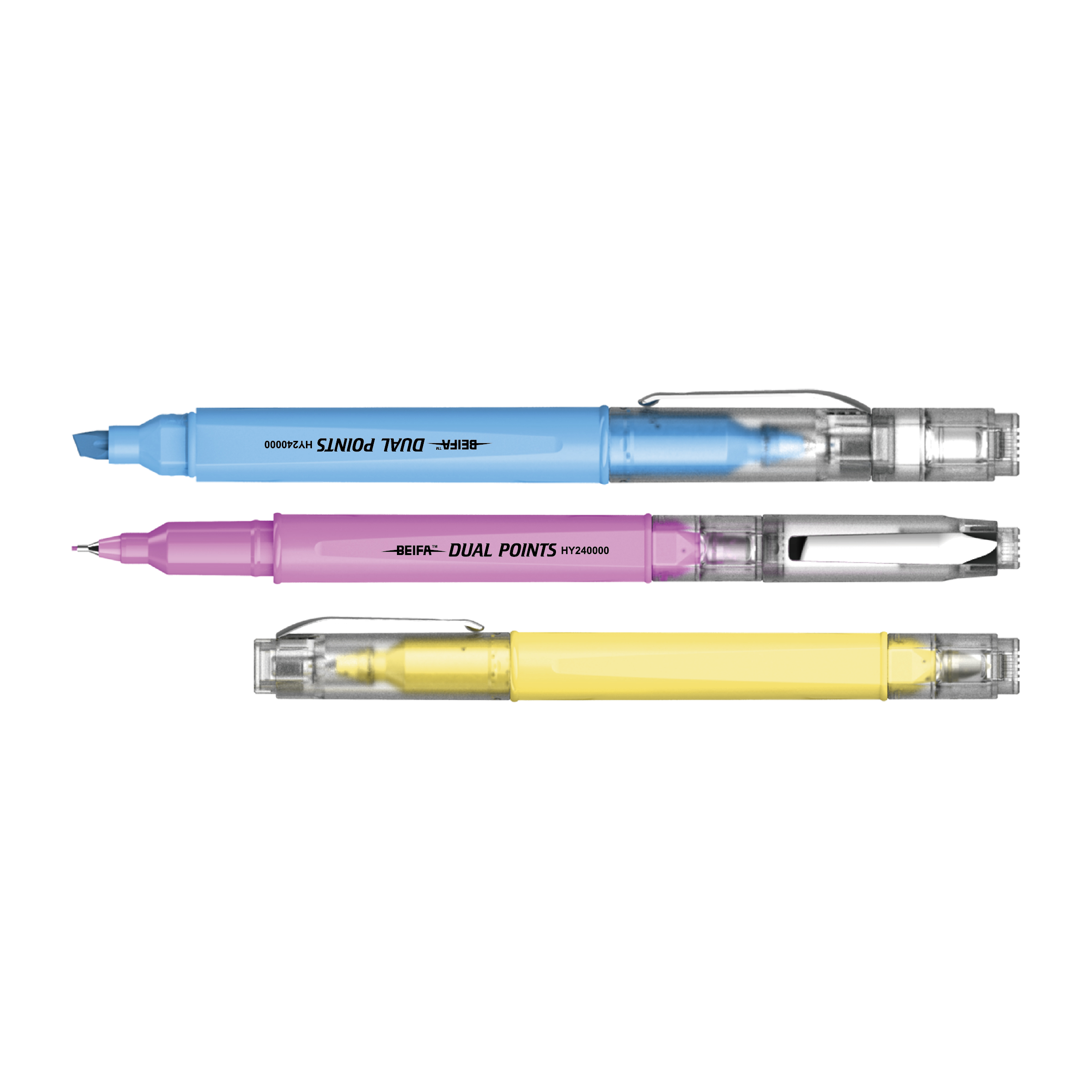 Dual Tip Highlighter Assorted Colours for School Office Home