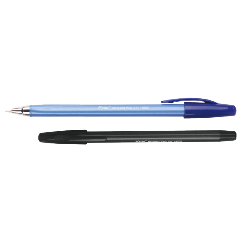 1.0mm/0.7mm Triangular Barrel Ballpoint Pen Blue Ink