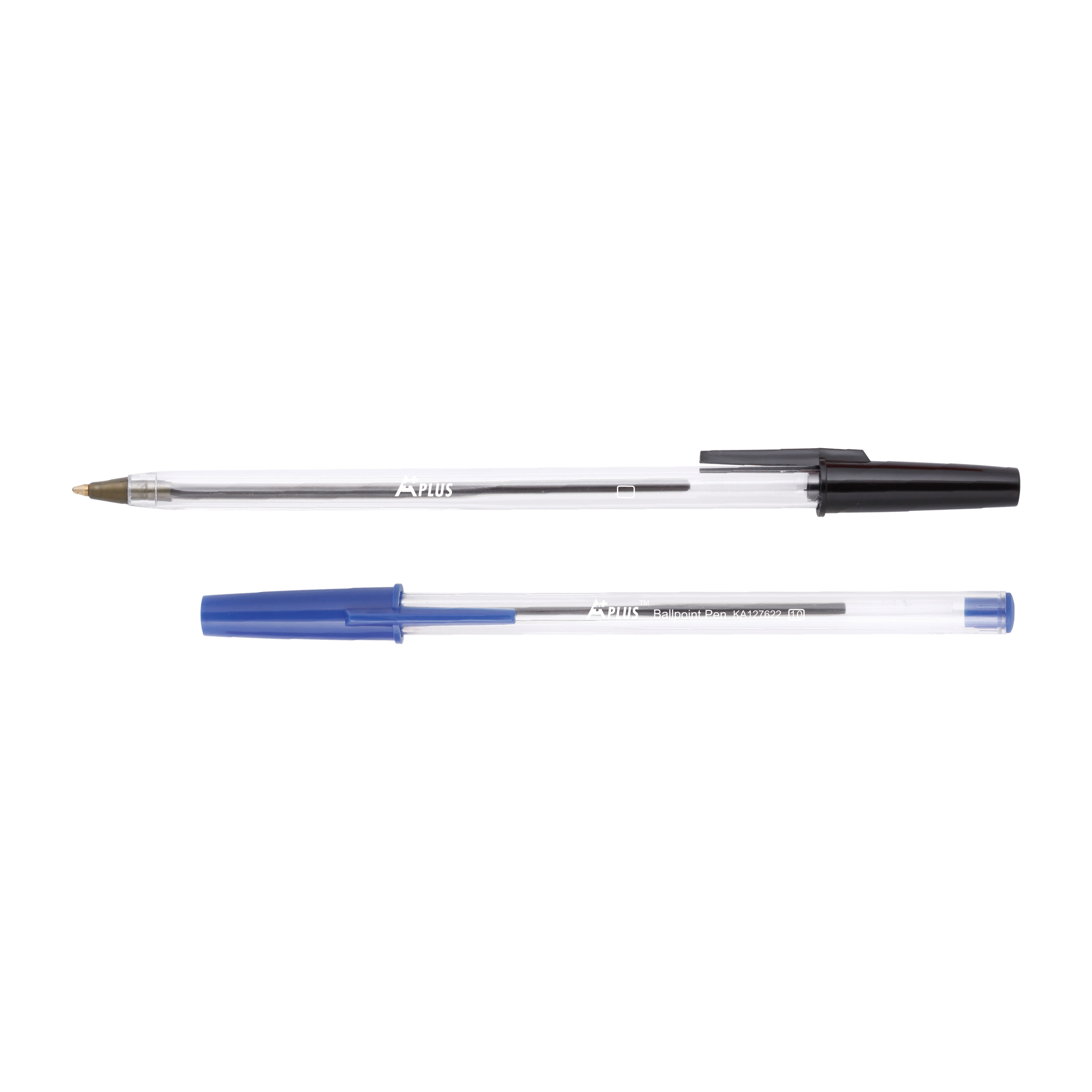Простая шариковая ручка 1,0 мм/0,7 мм с черными чернилами