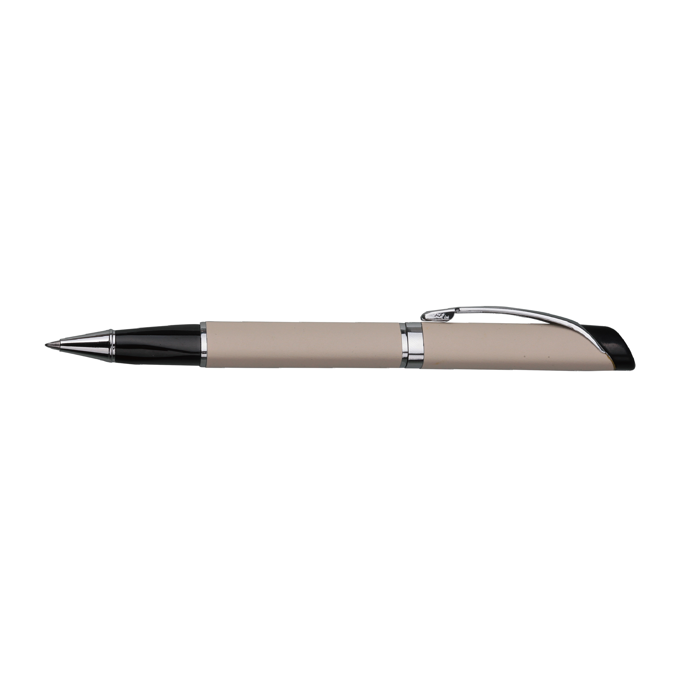 0,7/1,0 mm dreieckiger Luxus-Kugelschreiber mit Kappe aus Metall für das Büro