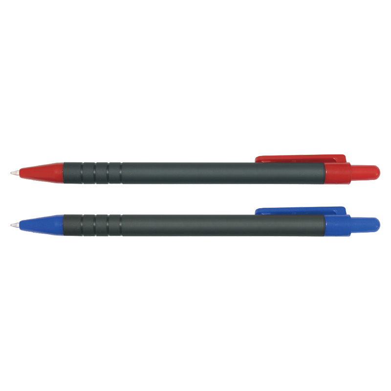 Bolígrafo retráctil de 1,0 mm/0,7 mm para tinta azul de oficina escolar