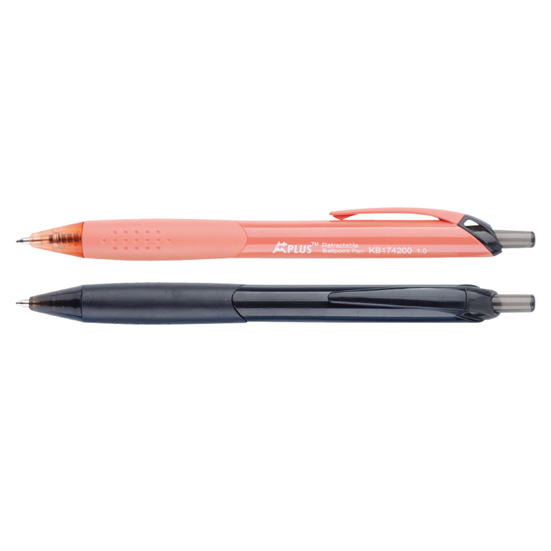 1.0mm/0.7mm Multicolour Retractable Ballpoint Pen Comfortable Grip