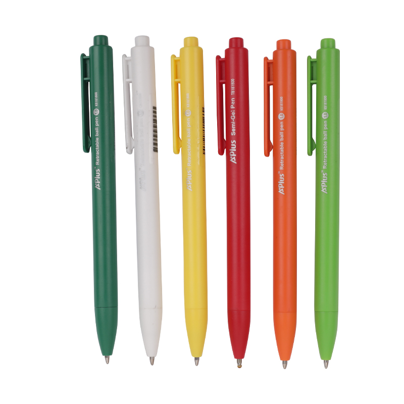 Bolígrafo retráctil multicolor de 1,0 mm/0,7 mm, 4 unidades