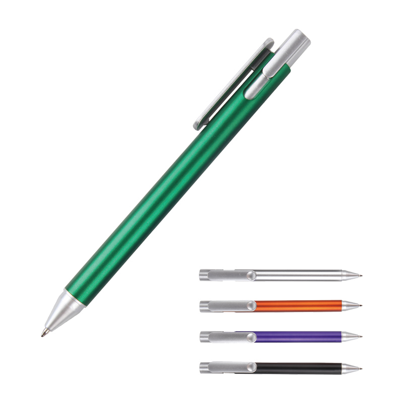 Bolígrafo de color metálico retráctil de 1,0 y 0,7 mm Estilo Parker Refil