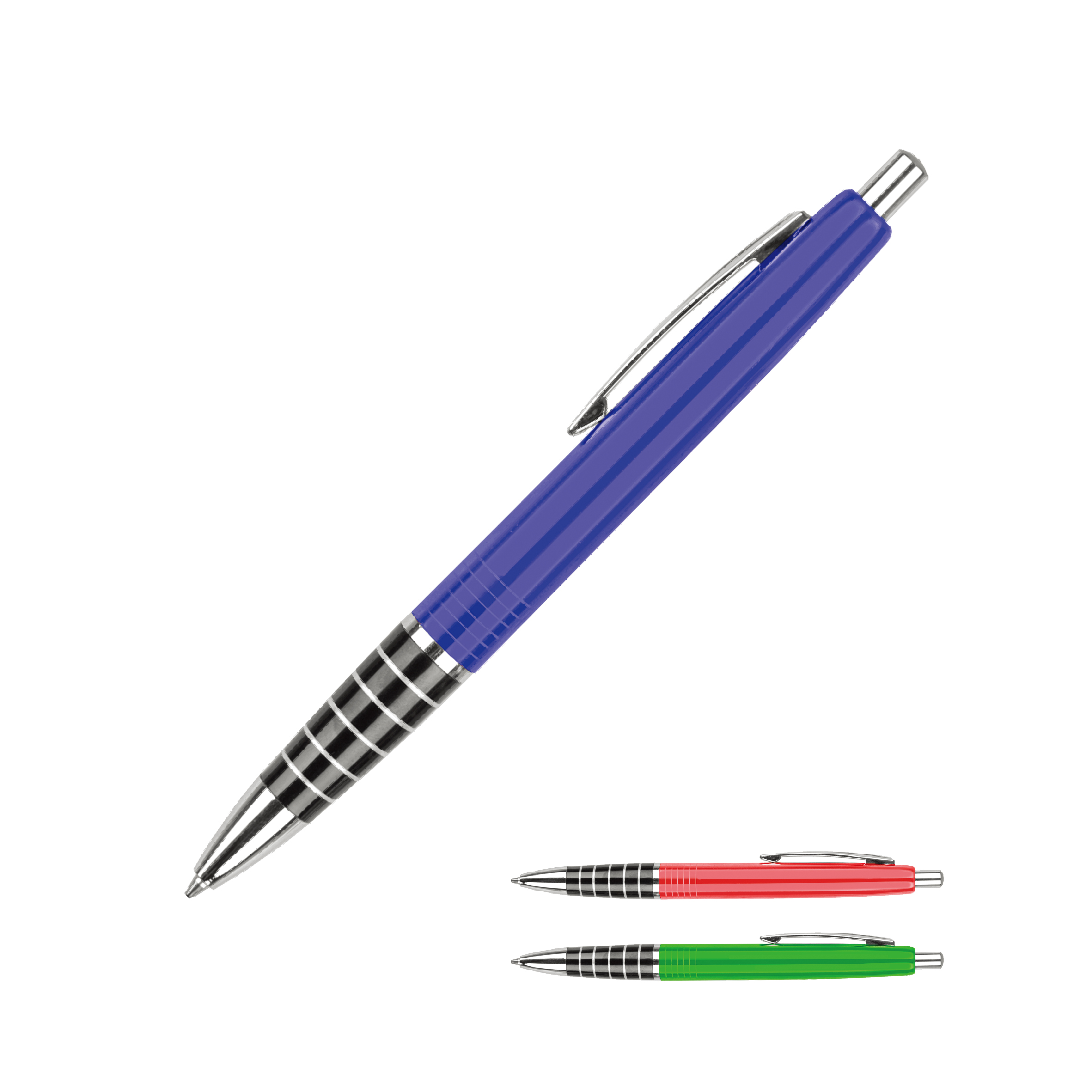 0,7 mm/1,0 mm einziehbarer Kugelschreiber aus Metall für Home Office School