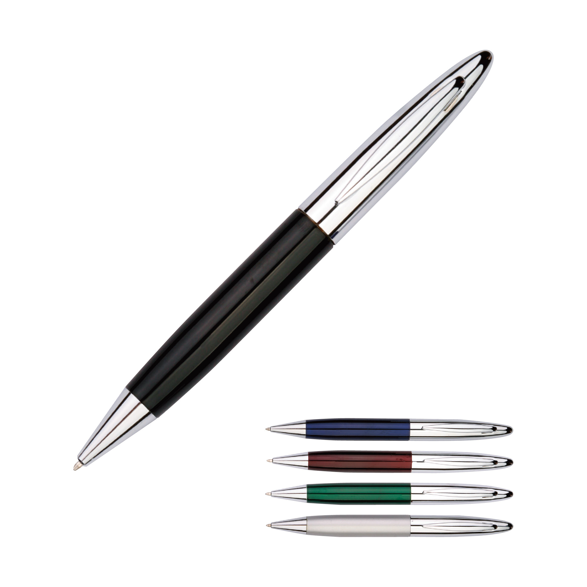 1.0mm/0.7mm Twistable Retractable Metal Ball Pen Made in China