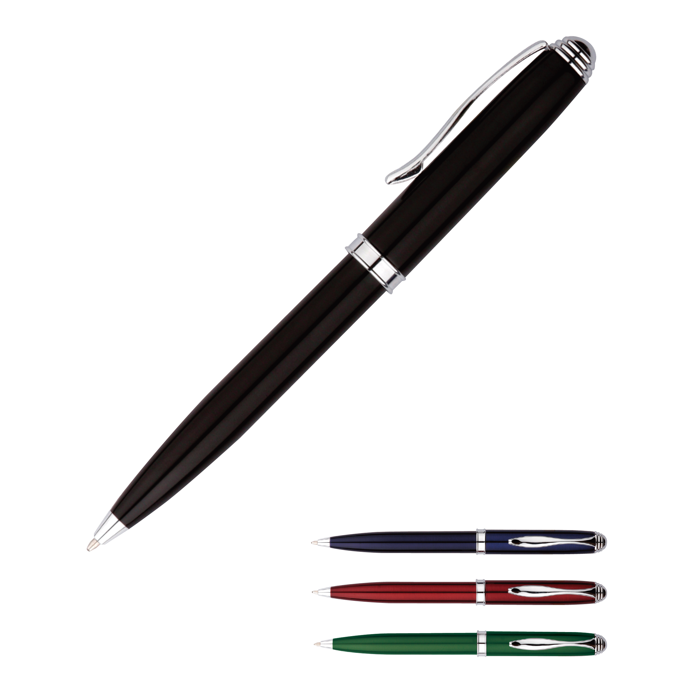1.0mm/0.7mm Twistable Metal Ball Pen for Gift, Business, Office