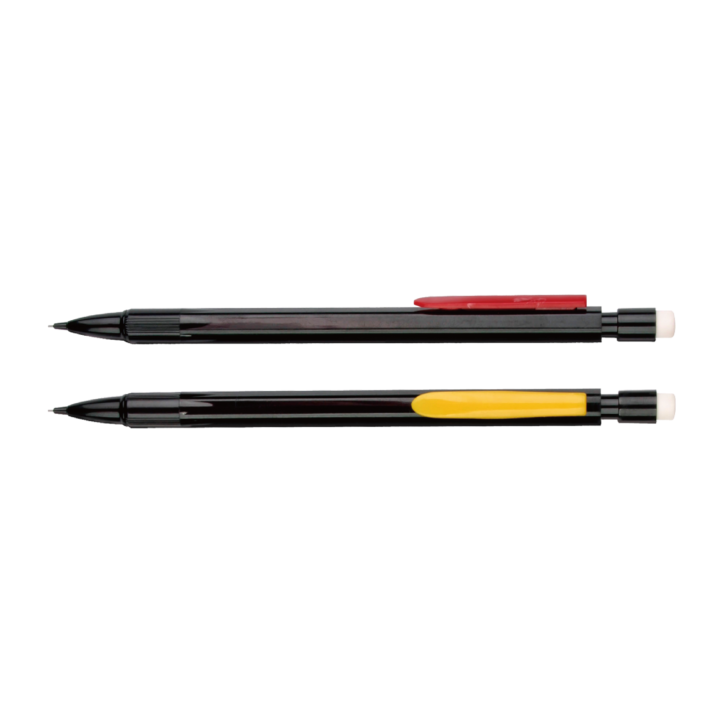 HB&2B Lead Simple Design Mechanical Pencil with Eraser End