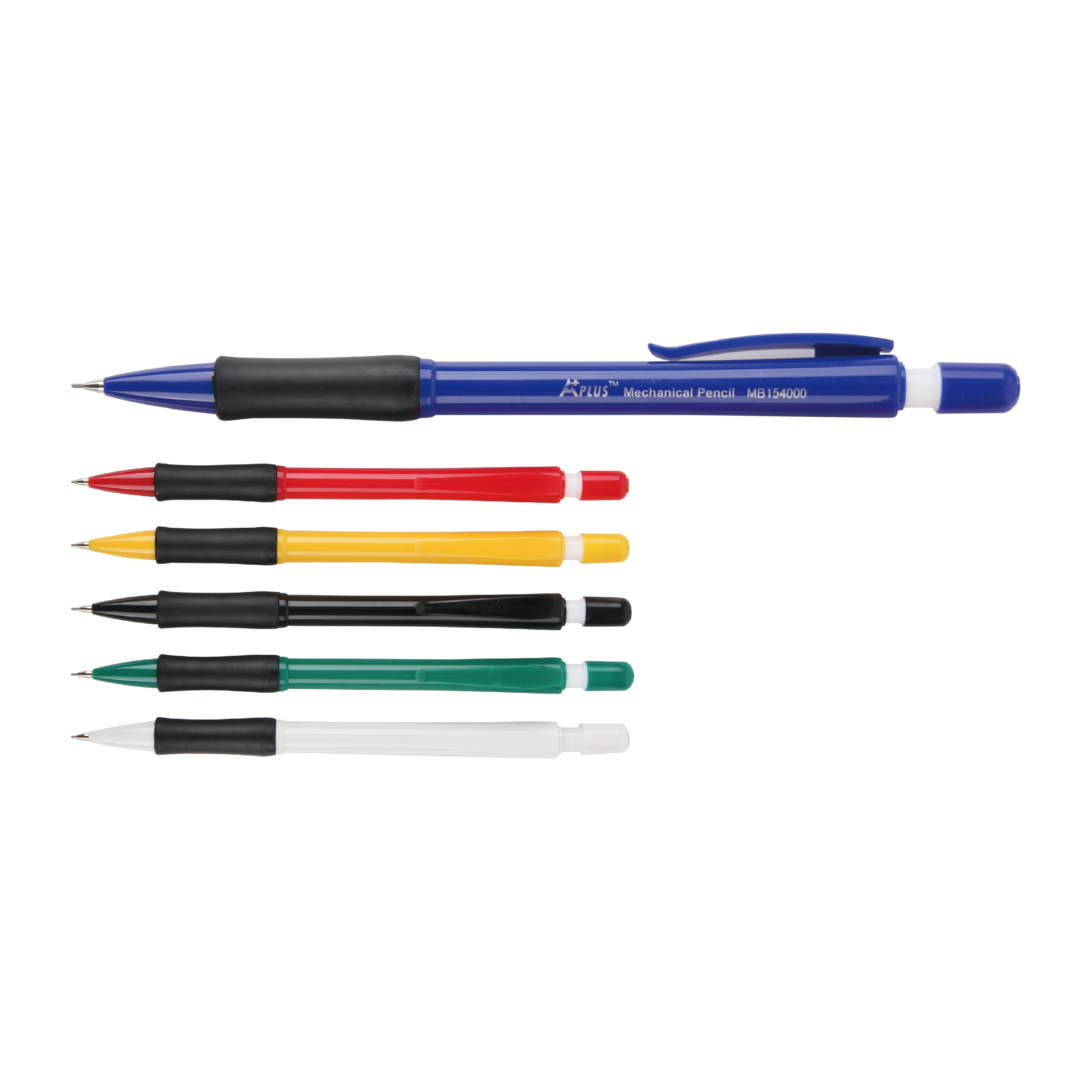 HB/2B Lead Wholesale Eraser Fin Crayon automatique avec poignée souple