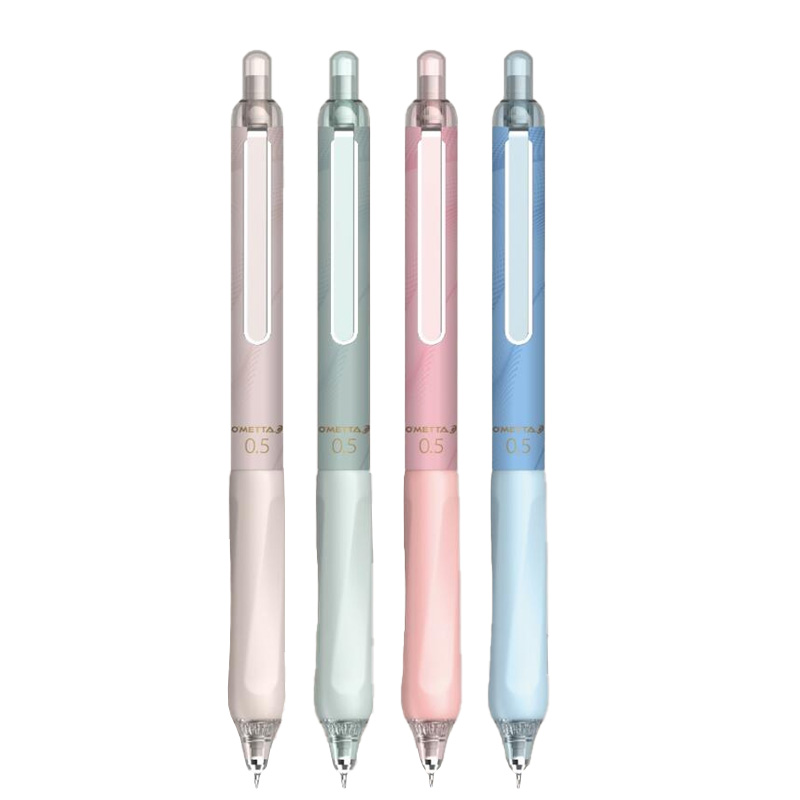 O’METTA Retractable Liquid Gel Pens, Medium Point, o.5 mm pens, Assorted Colors