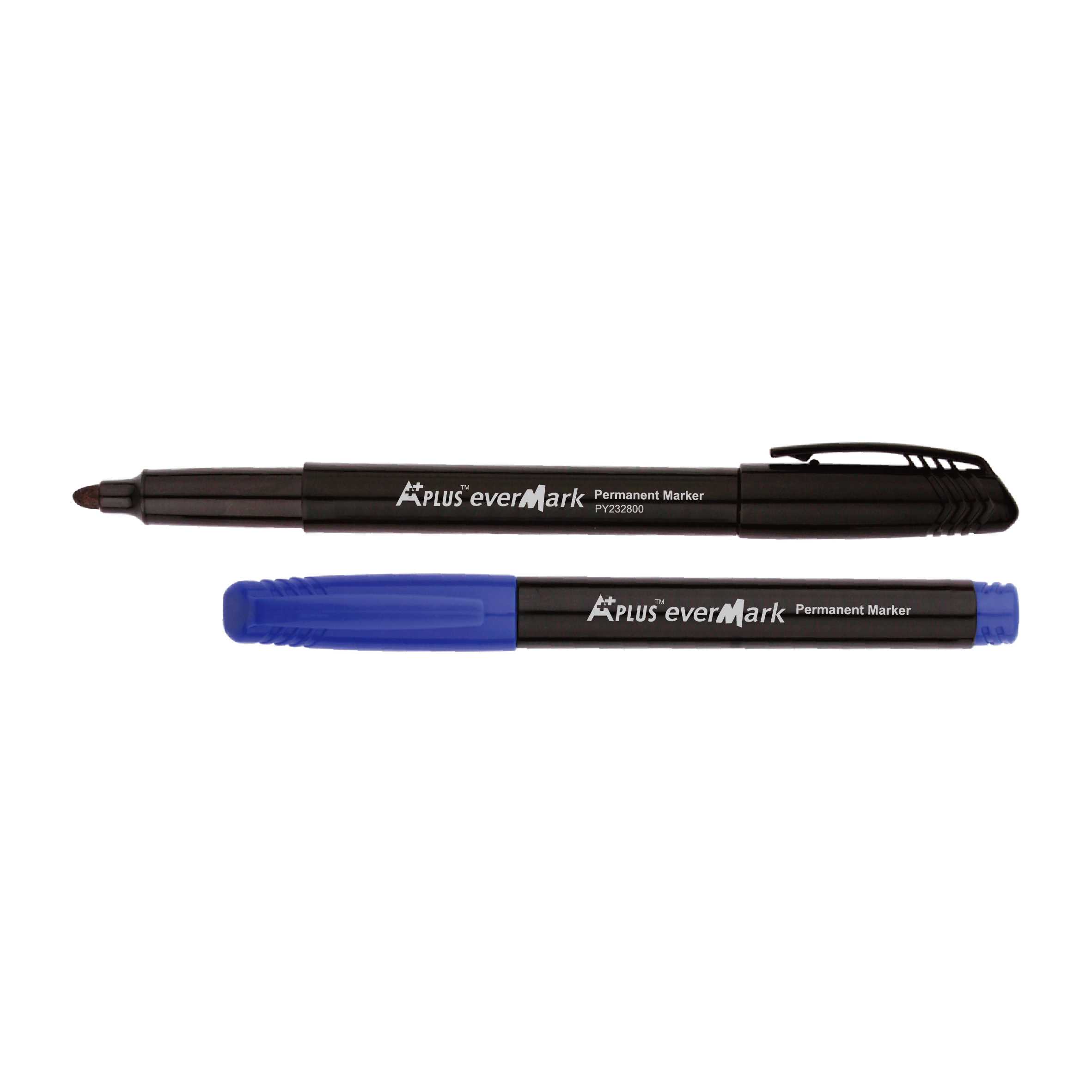 Bullet/Hard Acrylic Tip Permanent Marker,Black/Blue/Red Ink