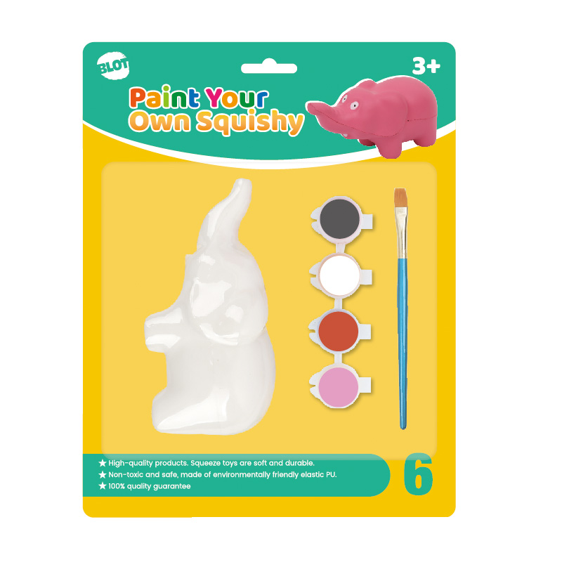 Elephant – Paint your own squishy
