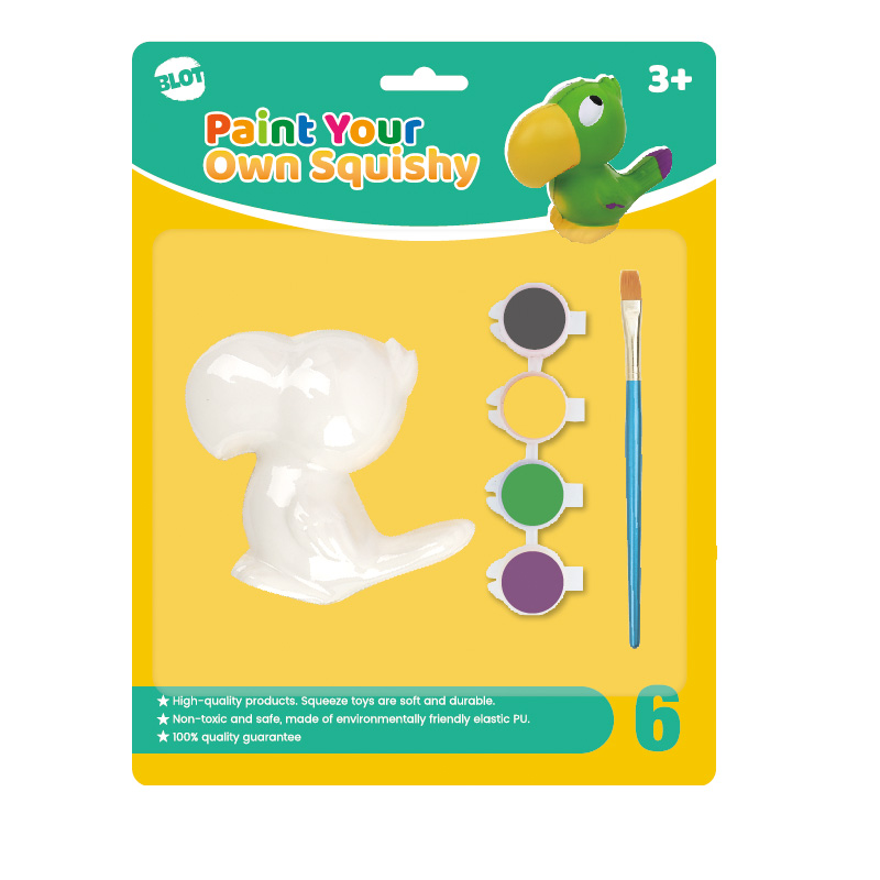 Woodpecker – Paint your own squishy