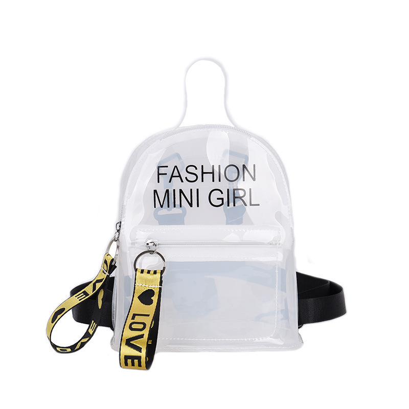 Transparent Small Light School Bag for Students the Younger