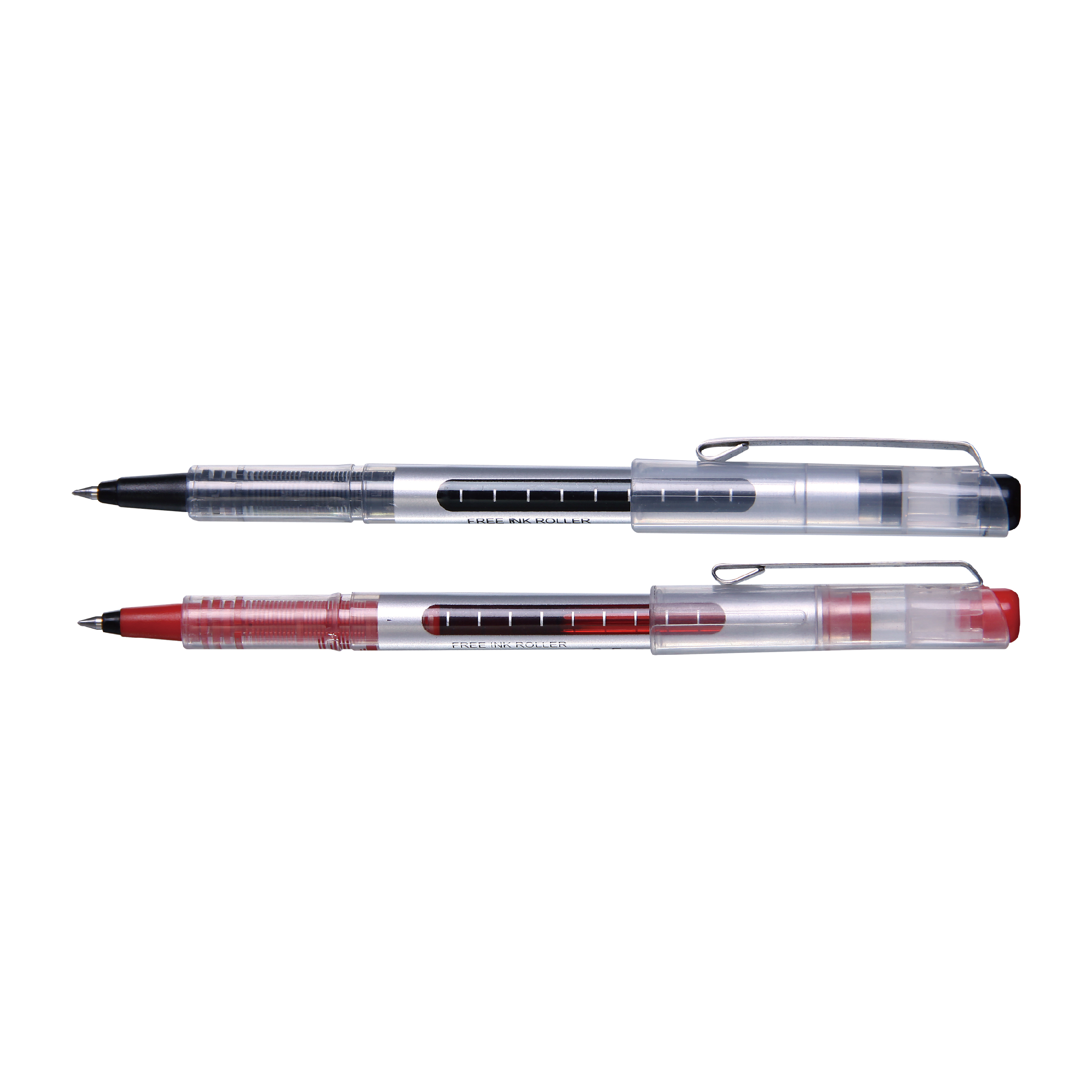 0.7mm/0.5mm Transparent Free Ink Pen Roller Tip/Needle Tip
