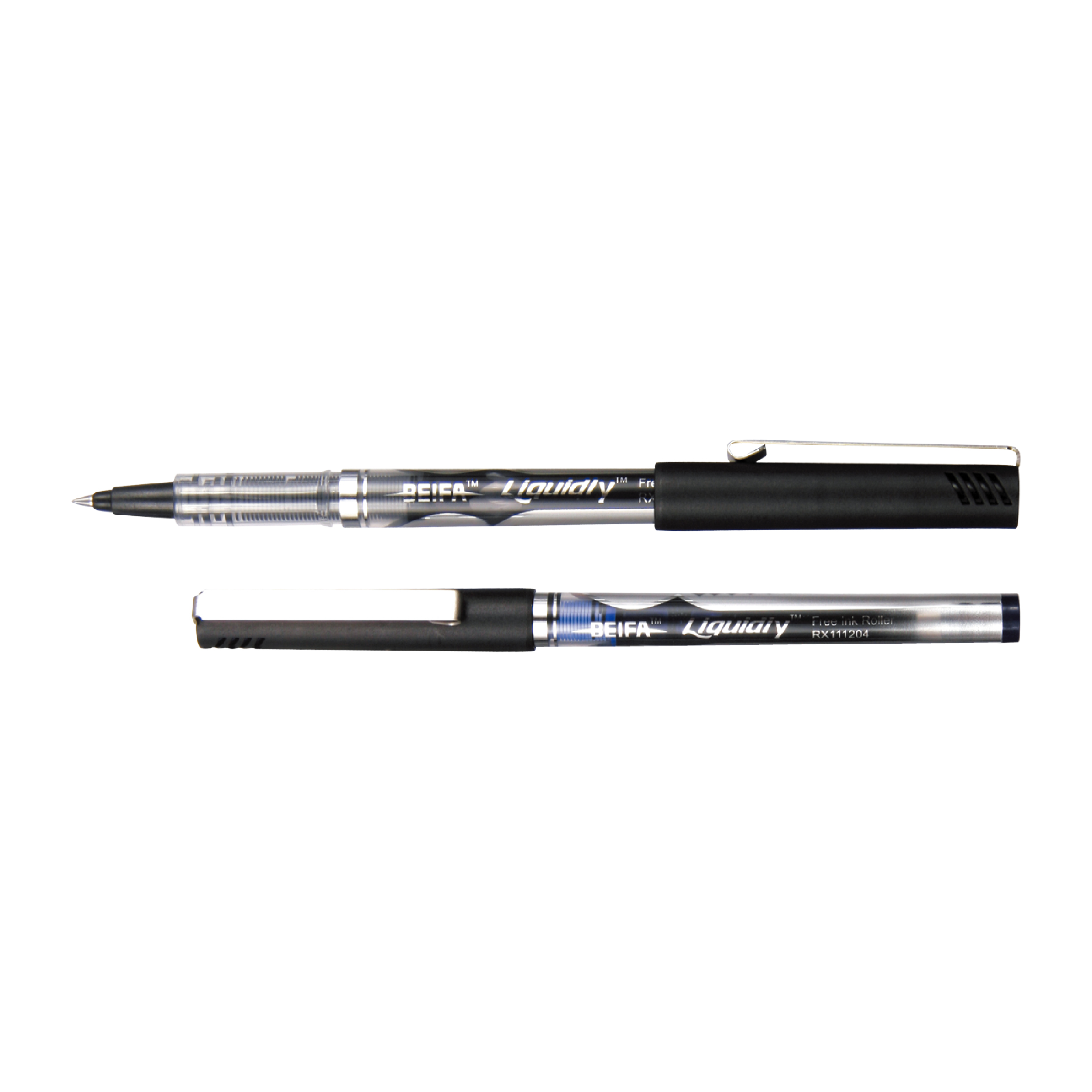0,7 мм/0,5 мм бесплатные чернильные ручки роликовый наконечник/наконечник иглы, разные цвета, 4 шт.