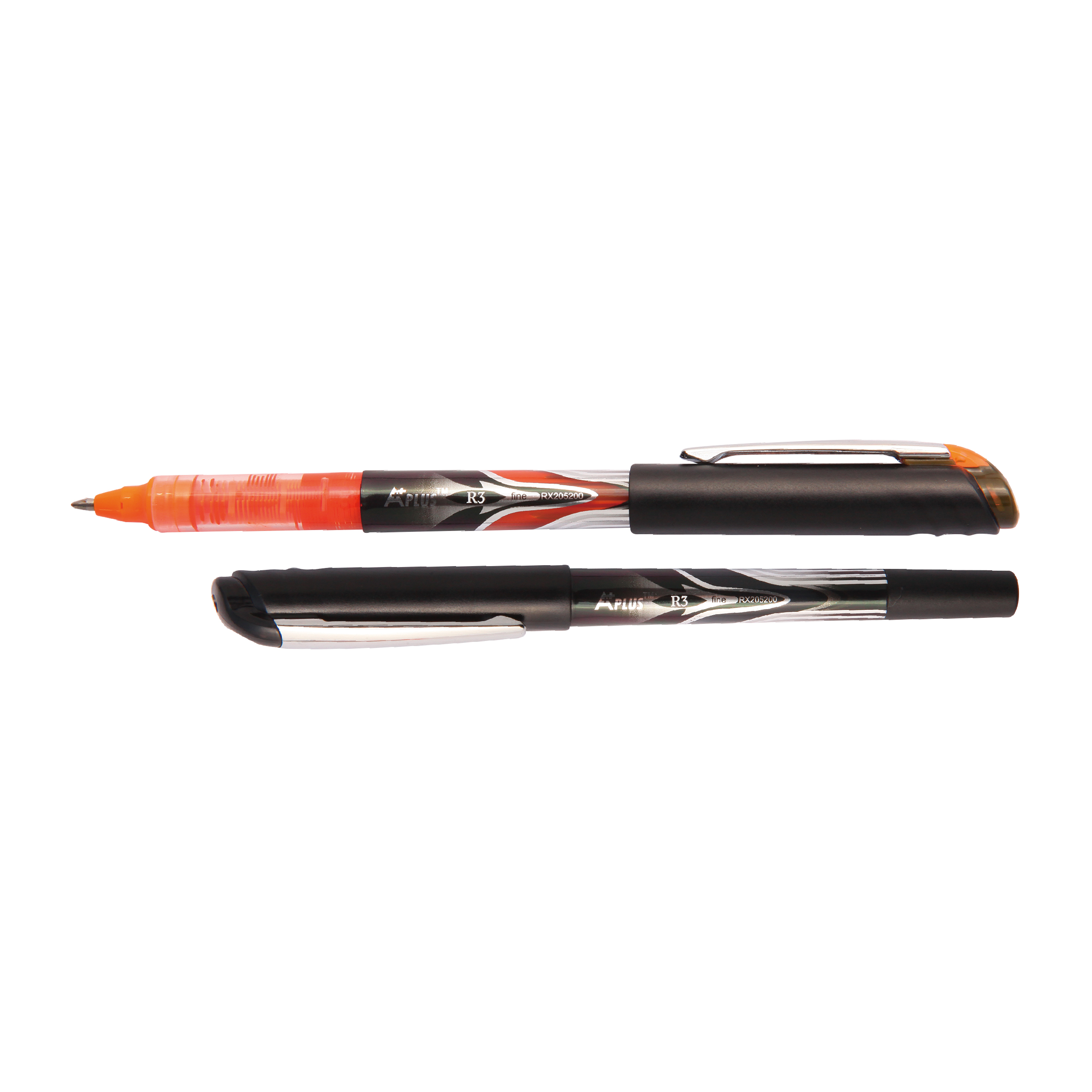 0,7 мм/0,5 мм шариковая ручка с роликовым наконечником с колпачком