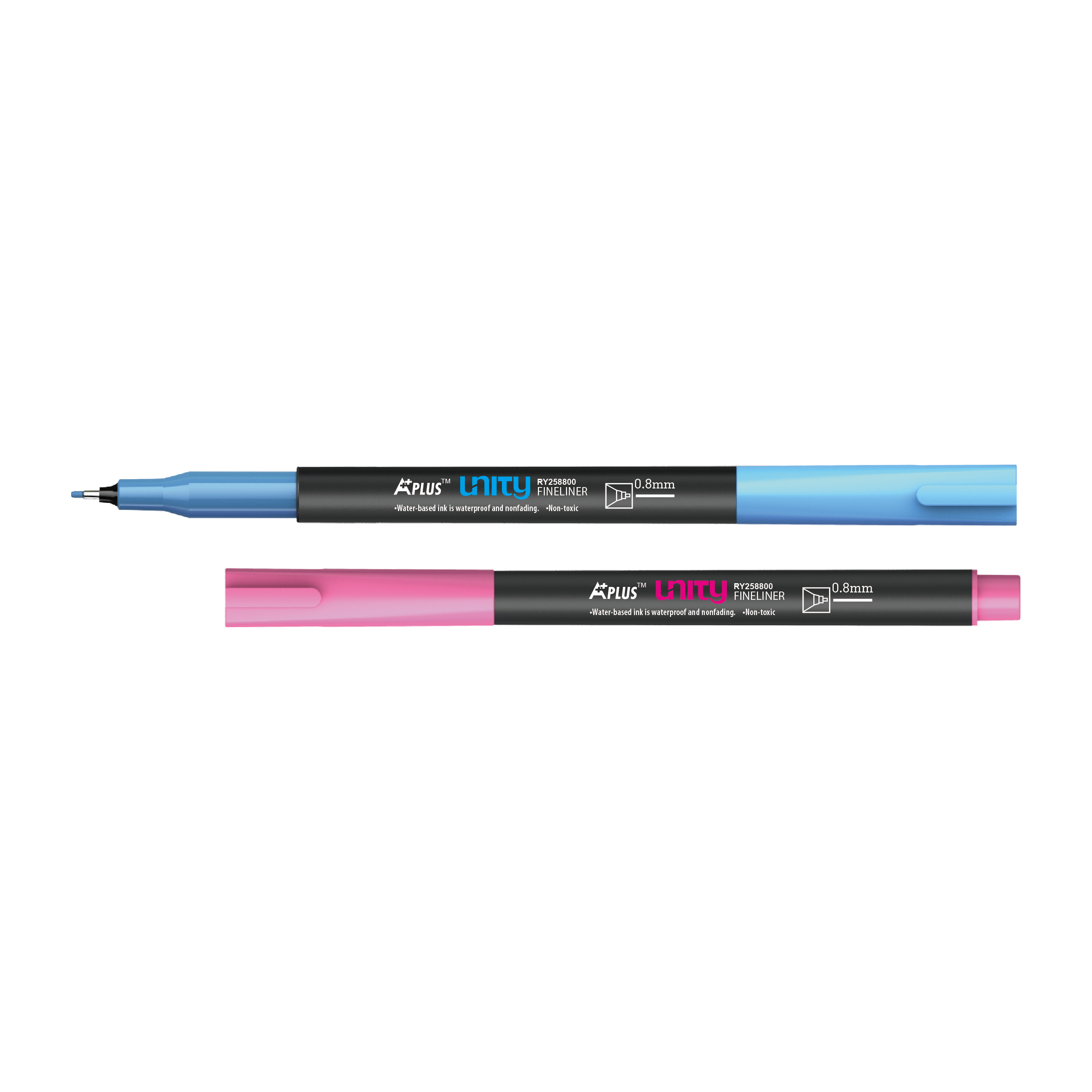 Metal Resin Tip Multi Color Fine liner pen in Office Home School