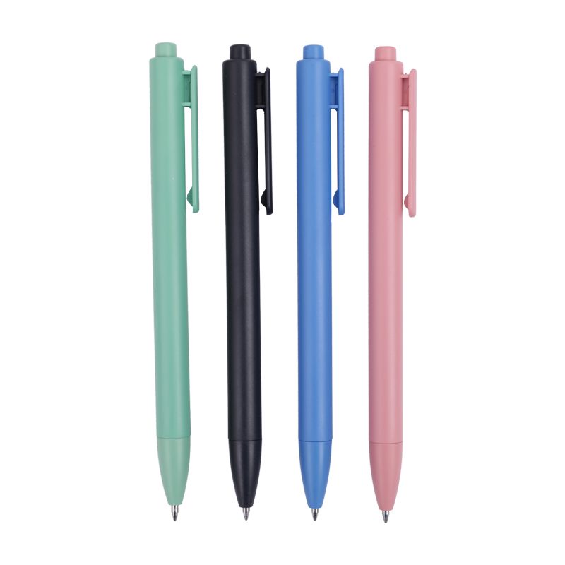 ECO Retractable Gel Ink Pen with Environmentally Friendly Package