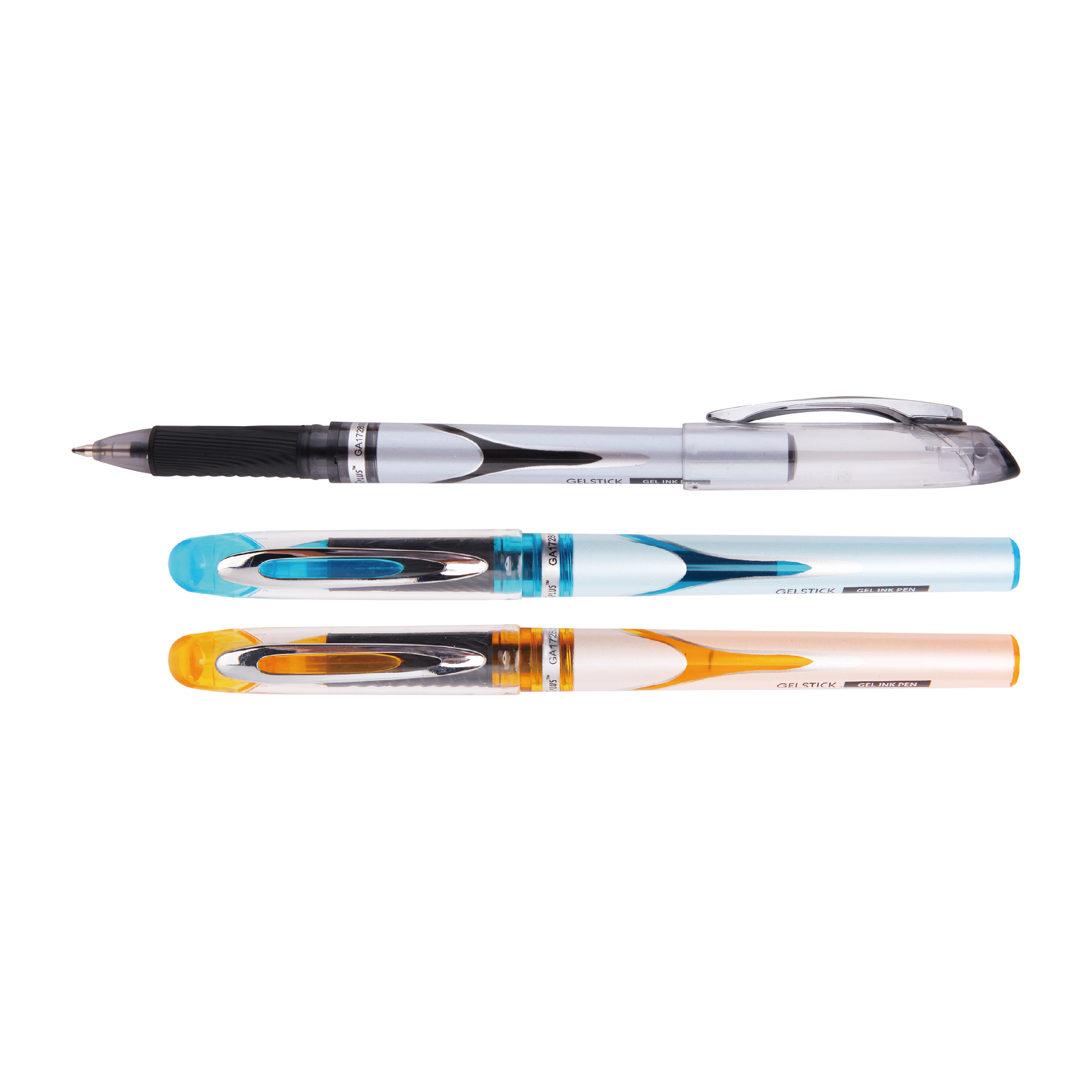 1.0mm&0.7mm Metal Clip Gel Pens Roller Tip&Needle Tip