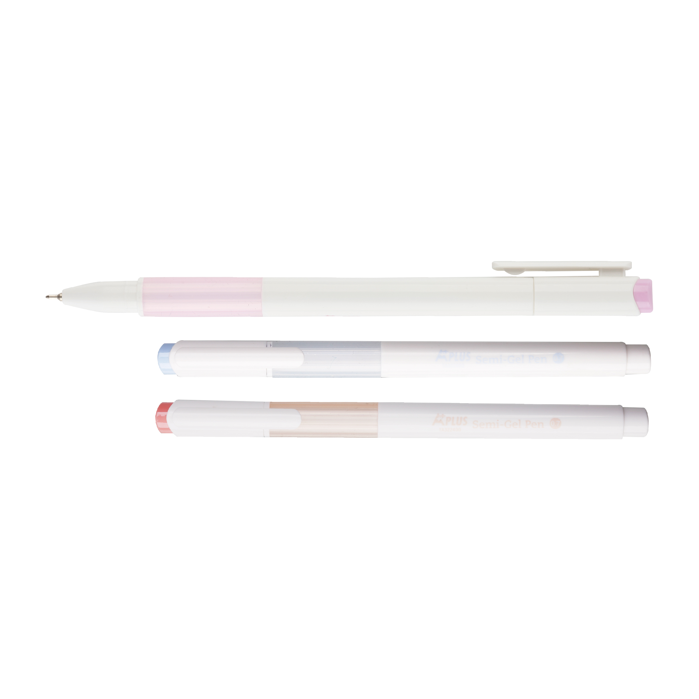0.7mm/0.5mm Pastel White Gel Pen Soft Grip Wholesale