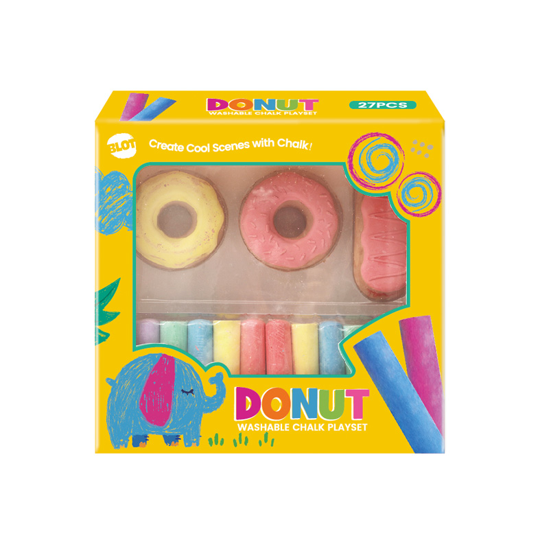 Donut Washable Chalk Playset
