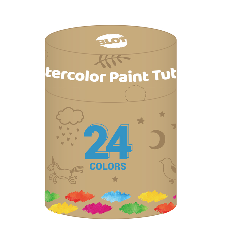 Watercolor Paint Tube Set 24 colors