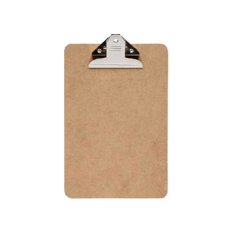 Made in China High Quality Custom Office and School Supplies Wooden A5 Clipboard