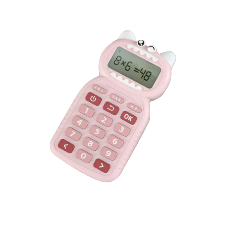 Calculadora oral linda rosa