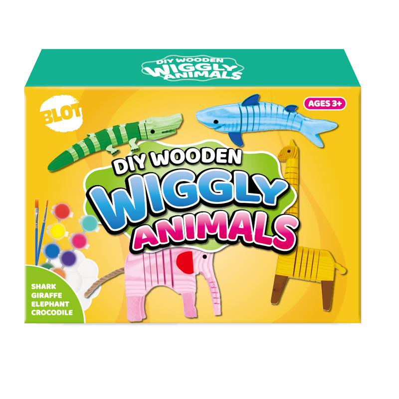 DIY Wooden Squiggly Animal Kit