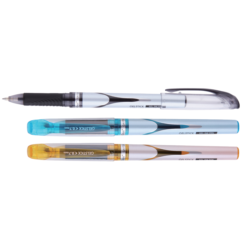 Plastic Clip Fadeproof Waterproof Tamperproof Gel Ink Pen