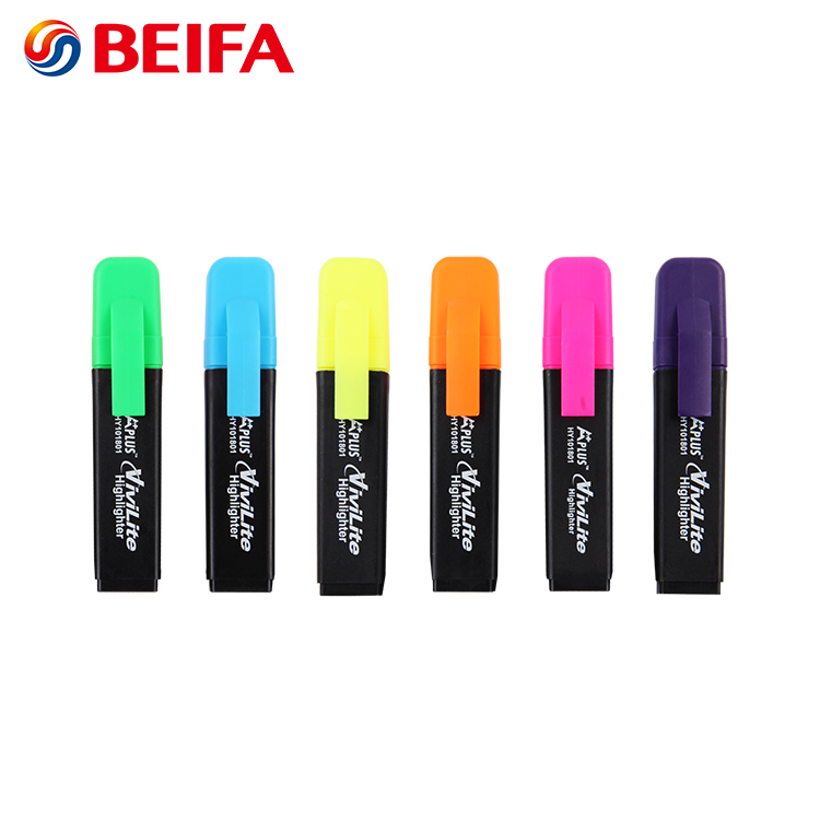 1-5.2mm Fat Highlighter Marker Assorted Colours China Factory