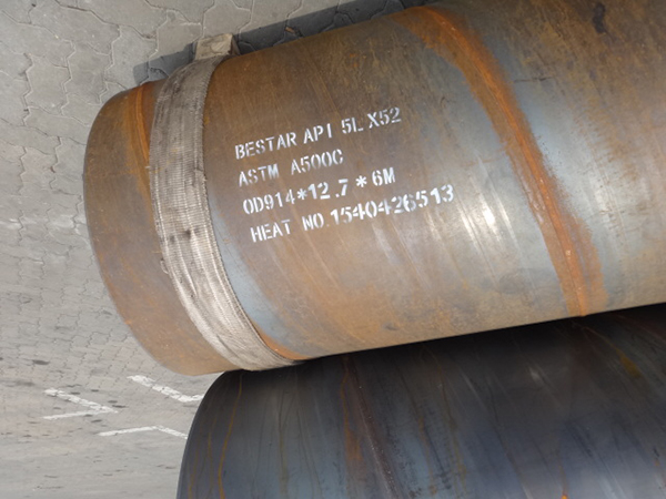 ASTM A500 Square Steel Tube สำหรับโครงสร้าง