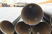 Safety protection in the construction of anti-corrosion steel pipe